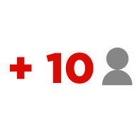 1С:Предприятие 8 ПРОФ. Клиентская лицензия на 10 рабочих мест